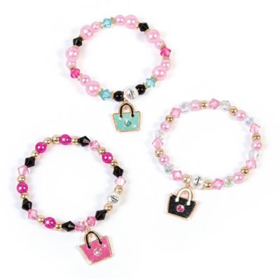 Image showing  Juicy Couture Mini Handbag Bracelet Wardrobe - DIY Collectible Set