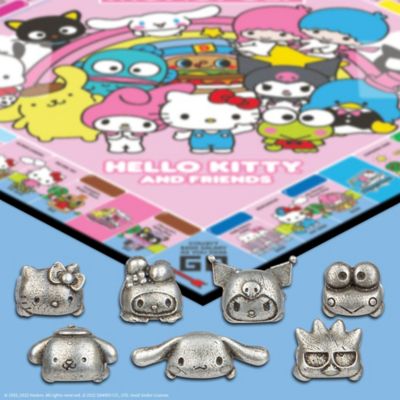 Image showing  MONOPOLY Hello Kitty & Friends - Collectible Licensed Edition Board Game, Ages 8 Plus