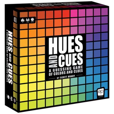 USAopoly Hues & Cues - A Guessing Game Of Colors & Clues, Ages 8 Plus, 3-10 Players
