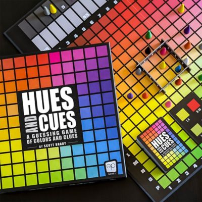 Image showing  Hues & Cues - A Guessing Game Of Colors & Clues, Ages 8 Plus, 3-10 Players