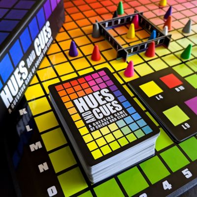 Image showing  Hues & Cues - A Guessing Game Of Colors & Clues, Ages 8 Plus, 3-10 Players