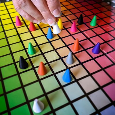 Image showing  Hues & Cues - A Guessing Game Of Colors & Clues, Ages 8 Plus, 3-10 Players