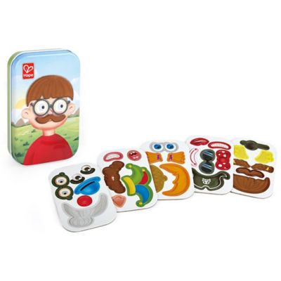 Hape Magnetic Funny Face- 29 Different Features To Build Faces & Outfits