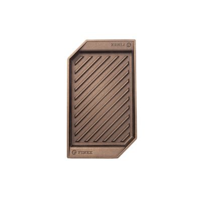 Lodge Cast Iron FINEX 15 in. Lean Grill Pan