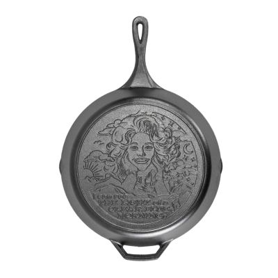 Lodge Cast Iron Lodge Dolly Parton 13.25 in. Light of a Clear Blue Morning Skillet