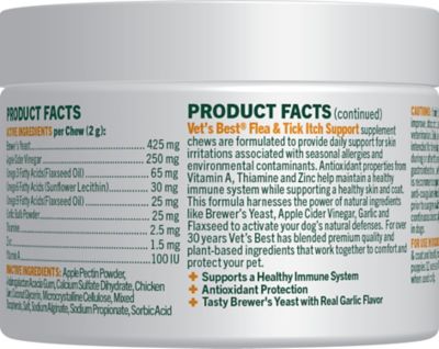 Image showing  Flea & Tick Support Chews, 60 ct.