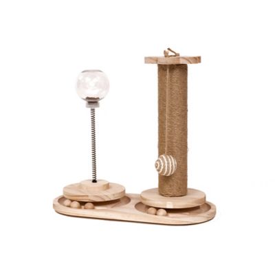 Image showing  Interactive Scratch Post and Activity Center - The Ultimate Cat Playground S1501