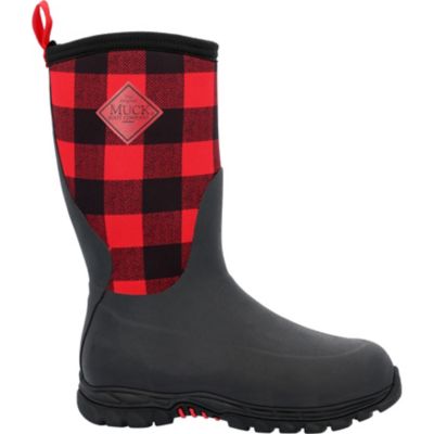 Image showing 6 th Muck Boot Company Kid's Rugged II Plaid Neoprene Boot