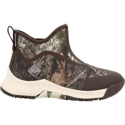 Image showing 6 th Muck Boot Company Big Kids' Outscape Slip-On Camo Ankle Boots