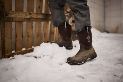 Image showing 7 th Muck Boot Company Men's Chore Mid Western Square Toe Work Boot