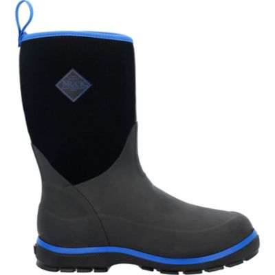 Image showing 6 th Muck Boot Company Kid's Element Neoprene Black/Blue Boot