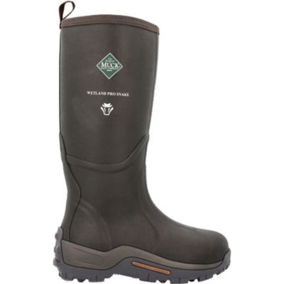 Image showing 6 th Muck Boot Company Men's Wetland Pro Certified Snake Strike Boots