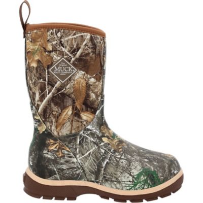 Image showing 6 th Muck Boot Company Kid's RealTREE Edge Element Neoprene Boot