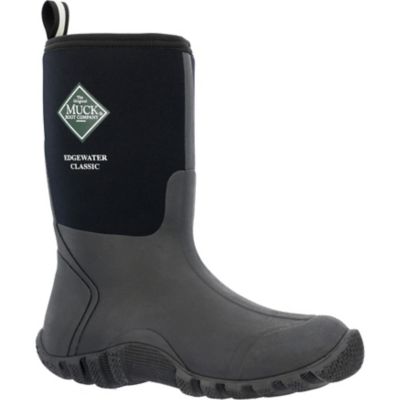 Muck Boot Company Men's Edgewater Classic Black Mid Boot