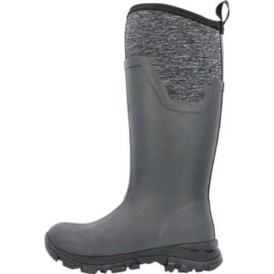 Image showing  Women's Arctic Ice Tall Black Boot Vibram Arctic Grip A.T.