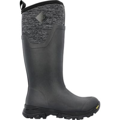 Image showing 6 th Muck Boot Company Women's Arctic Ice Tall Black Boot Vibram Arctic Grip A.T.