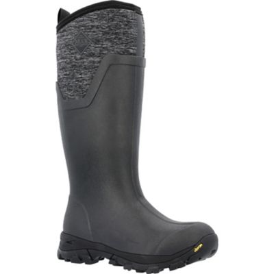 Muck Boot Company Women's Arctic Ice Tall Black Boot Vibram Arctic Grip A.T.