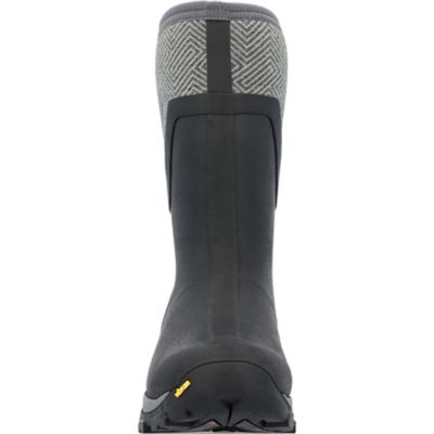 Image showing  Women's Arctic Ice Black/Gray Mid Boot Vibram Arctic Grip A.T.