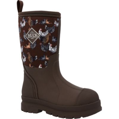 Muck Boot Company Kid's' Chore Classic Chicken Print Boot