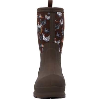 Image showing 3 th Muck Boot Company Kid's' Chore Classic Chicken Print Boot