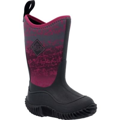 Muck Boot Company Kid's Hale Magenta Neoprene Tall Boot
