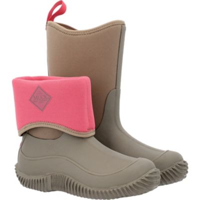 Muck Boot Company Kid's Hale Walnut Neoprene Tall Boot