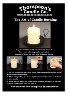 Image showing  Mulberry 44 oz. Large Iced Pillar Candle