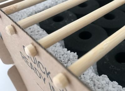 Image showing  Disposable Single-Use Eco Quick Light-Up BBQ