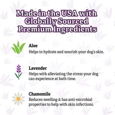 Image showing  Calm & Cool Lavendar Dog Shampoo & Conditioner, 20 oz.