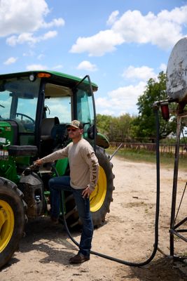 Image showing 5 th Ariat Men's Ariat Elevated Graphic Crew Neck Long-Sleeve T-Shirt