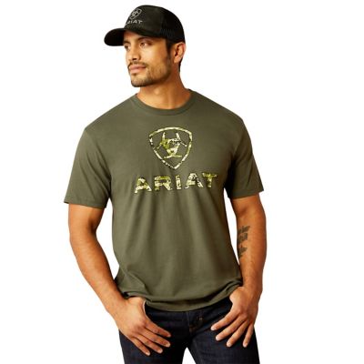 Ariat Men's Liberty USA Digi Camo Short Sleeve Graphic T-Shirt
