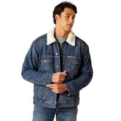 Ariat Men's Sherpa Lined Trucker Jacket