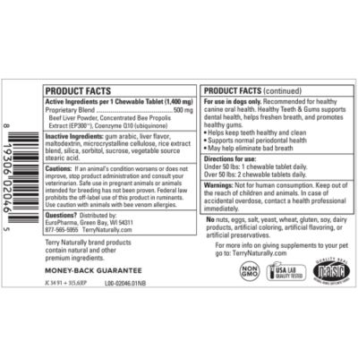 Image showing  Healthy Teeth & Gums Supplement