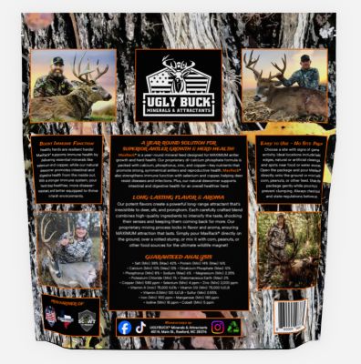 Image showing  MaxRack Mineral Feed & Attractant, Persimmon