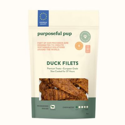 Purposeful Pup Duck Filet/Jerky All Natural Dog Treat, 8 oz.