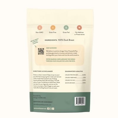 Image showing  Duck Filets Premium European Grade Dog Treats, 8 oz.