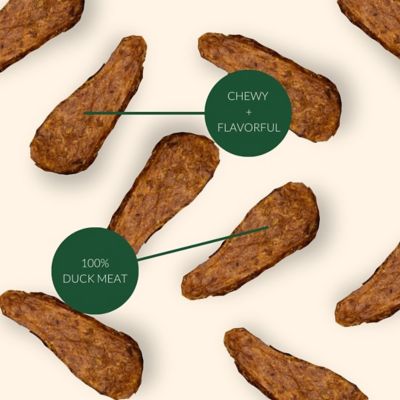 Image showing  Duck Filets Premium European Grade Dog Treats, 8 oz.