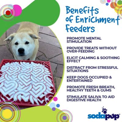 Image showing  Love Hearts Emat Lick Mat