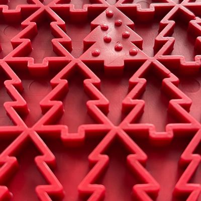 Image showing  Christmas Tree Peace Emat Lick Mat