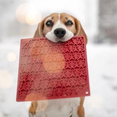 Image showing  Christmas Tree Peace Emat Lick Mat