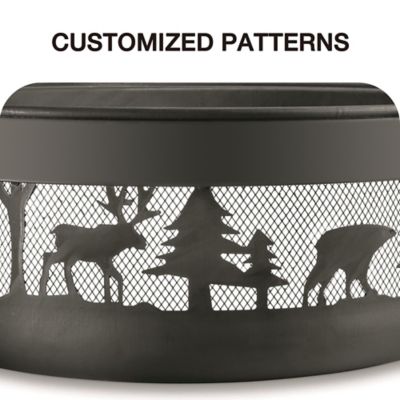 Image showing  Fire Pit with Grill, Wilderness