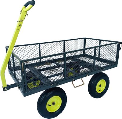 Yard Tuff 3-in-1 Dual Side Dump Wagon, YTF-2448DSD