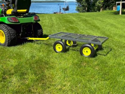 Image showing 5 th Yard Tuff 3-in-1 Dual Side Dump Wagon, YTF-2448DSD