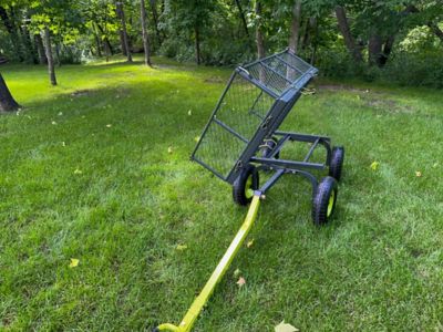 Image showing 8 th Yard Tuff 3-in-1 Dual Side Dump Wagon, YTF-2448DSD