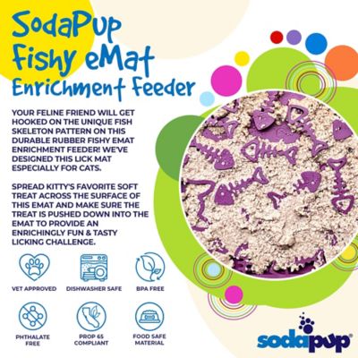 Image showing  Fishy Emat Lick Mat