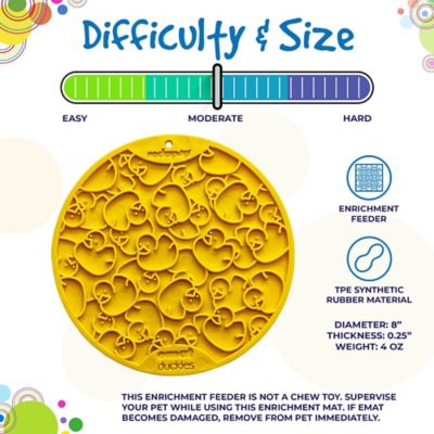 Image showing  Duckies Emat Lick Mat with Suction Cups