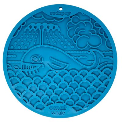 SodaPup Whale Emat Lick Mat with Suction Cups