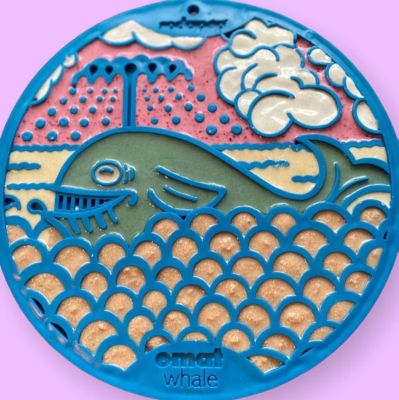 Image showing 5 th SodaPup Whale Emat Lick Mat with Suction Cups