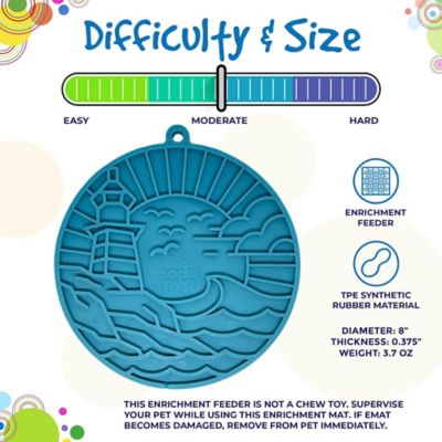 Image showing  Lighthouse Emat Lick Mat with Suction Cups