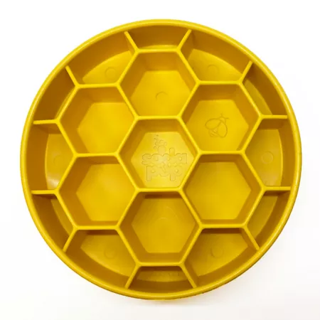 SodaPup Honeycomb Ebowl Slow Feed Bowl Single Dog Bowls